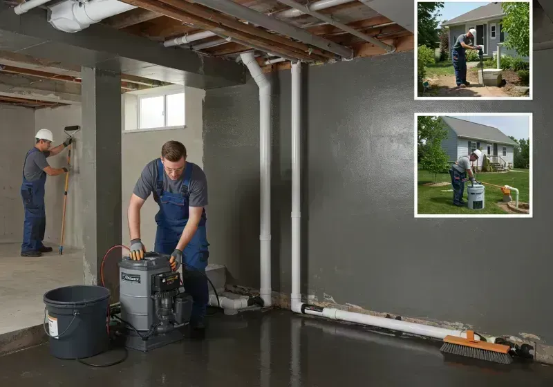 Basement Waterproofing and Flood Prevention process in Rochester, NH